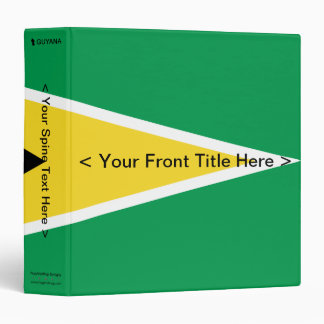 Guyana Flag Binder