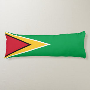 Guyana flag body pillow