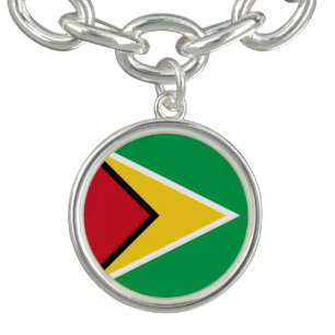 Guyana Flag Bracelet