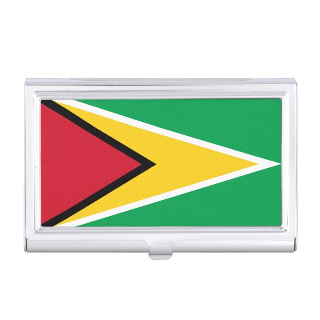 Guyana Flag Business Card Case (Front)