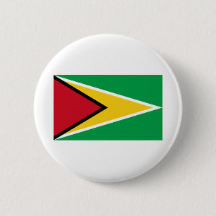 Guyana Flag Button
