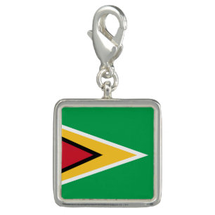 Guyana flag charm