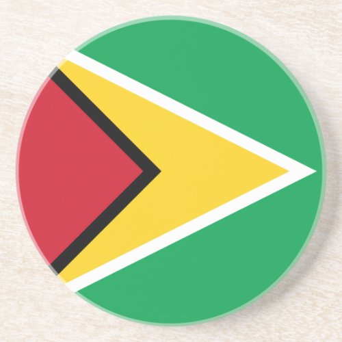 Guyana Flag Coaster