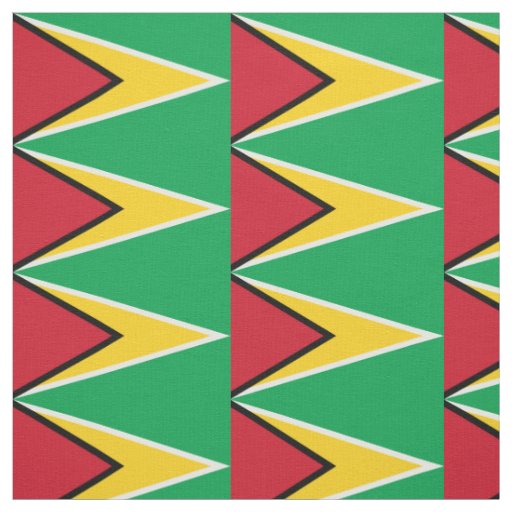 Guyana Flag Fabric