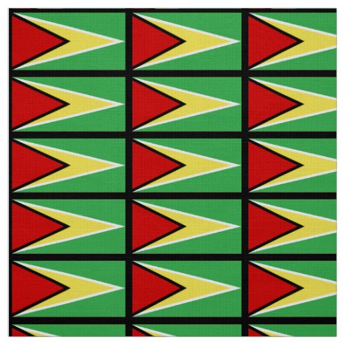 Guyana Flag Fabric