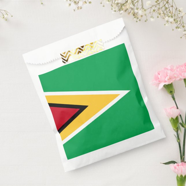 Guyana flag favor bag (Sealed)