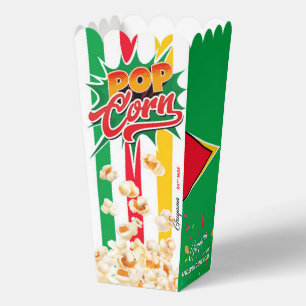 Guyana flag favor boxes