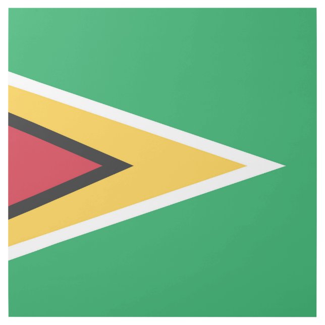 Guyana flag gallery wrap (Front)