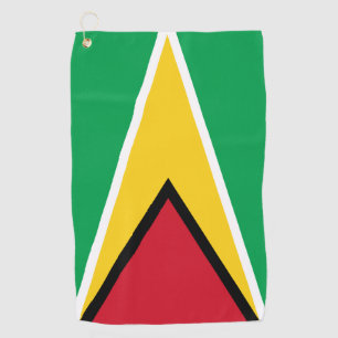Guyana Flag & Guyana golf holiday /sports Towel