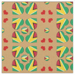 Guyana Flag &amp; Guyana Heart fashion Fabric