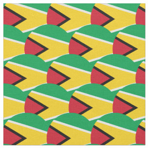 Guyana Flag & Guyana Trendy Fabric /fashion