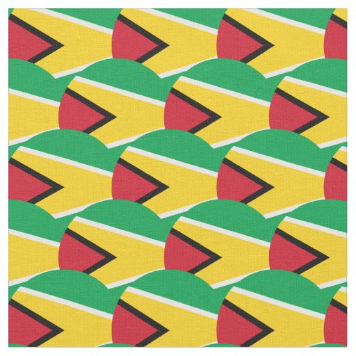 Guyana Flag & Guyana Trendy Fabric /fashion