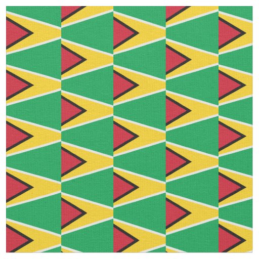 Guyana Flag & Guyana Trendy Fabric /fashion