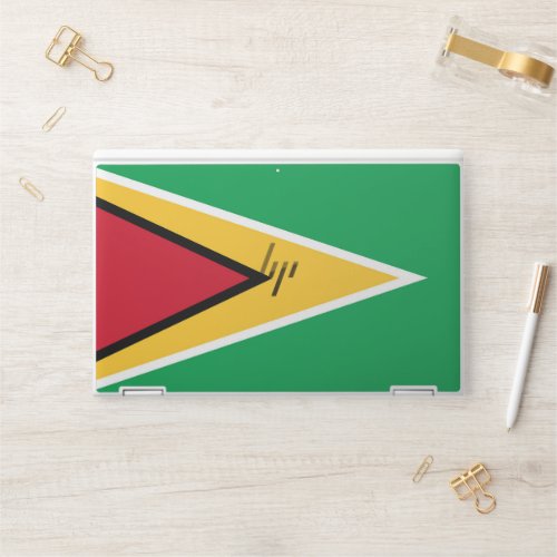 Guyana flag HP laptop skin