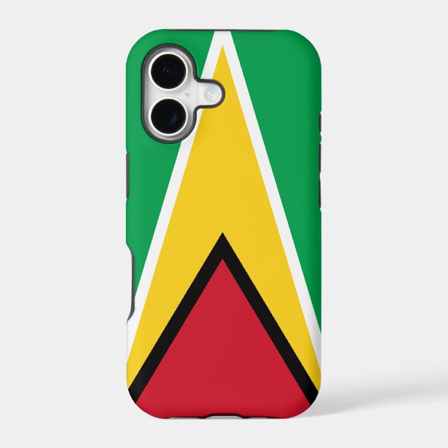 Guyana Flag Iphone Case (Back)