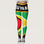 Guyana Flag Leggings<br><div class="desc">Guyana Flag</div>