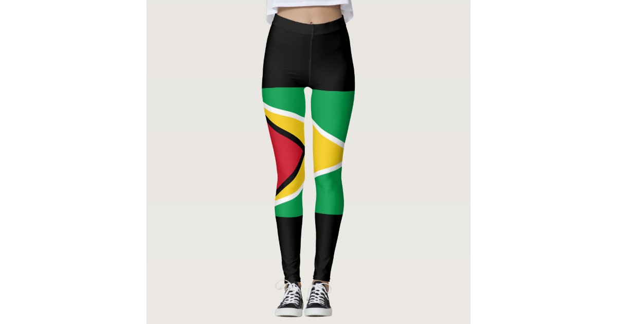 Guyana Flag Leggings | Zazzle