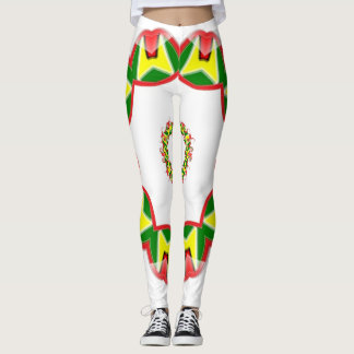 Guyana Flag Leggings