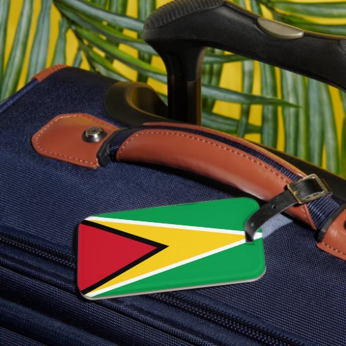 Guyana Flag Luggage Tag