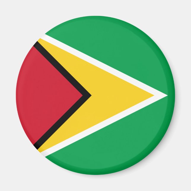 Guyana Flag Magnet (Front)