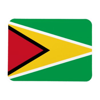 Guyana Flag Magnet by FlagWare at Zazzle