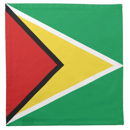 Guyana Flag Napkin
