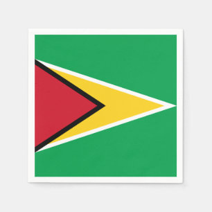 Guyana flag  napkins