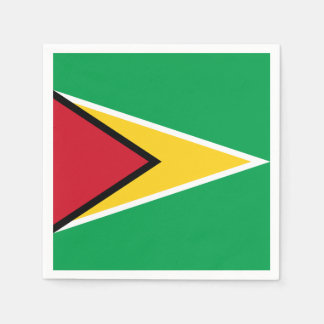 Guyana flag  napkins