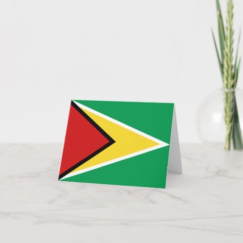 Guyana Flag Notecard