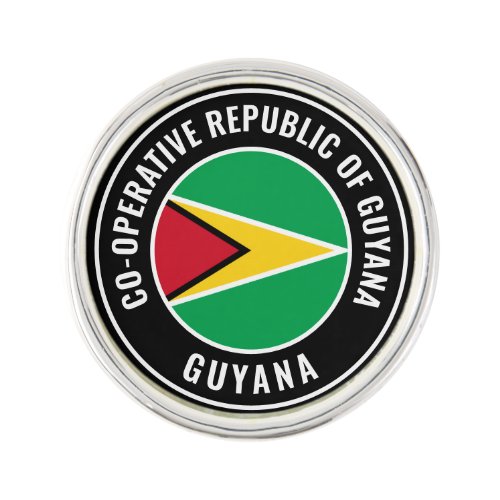 Guyana Flag Patriotic Lapel Pin
