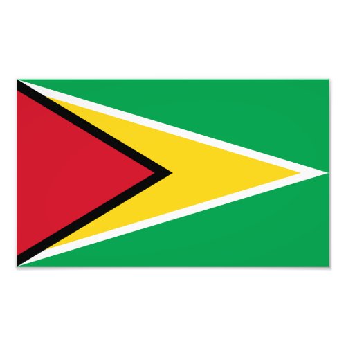 Guyana Flag Photo Print