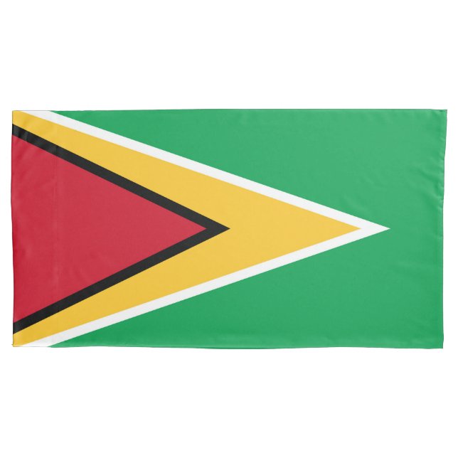 Guyana flag pillow case (Front)