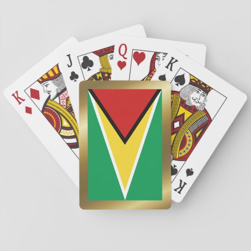 Guyana Flag Playing Cards
