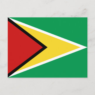 Guyana Flag Postcard
