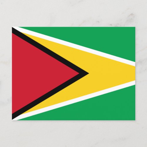 Guyana Flag Postcard