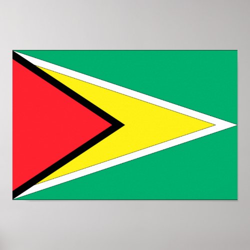 Guyana Flag Poster