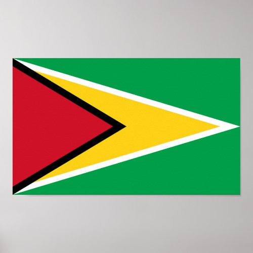 Guyana Flag Poster