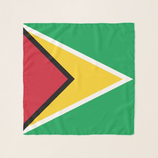 Guyana Flag Scarf (Front)