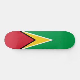 Guyana Flag Skateboard