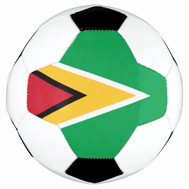 Guyana flag soccer ball (Front)
