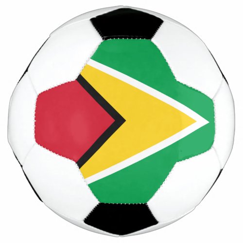 Guyana Flag Soccer Ball