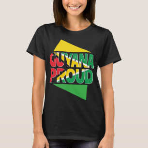 Guyana Flag South America Guyanese Men Women Gift T-Shirt