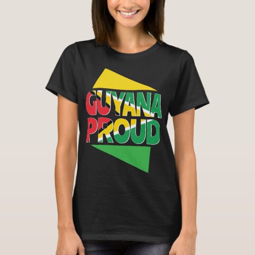 Guyana Flag South America Guyanese Men Women Gift T_Shirt