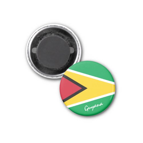 Guyana flag  South America _ travelsport fans Magnet