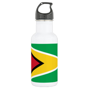 Guyana Flag Stainless Steel Water Bottle
