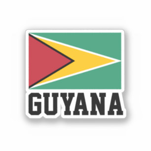 Guyana Flag Sticker