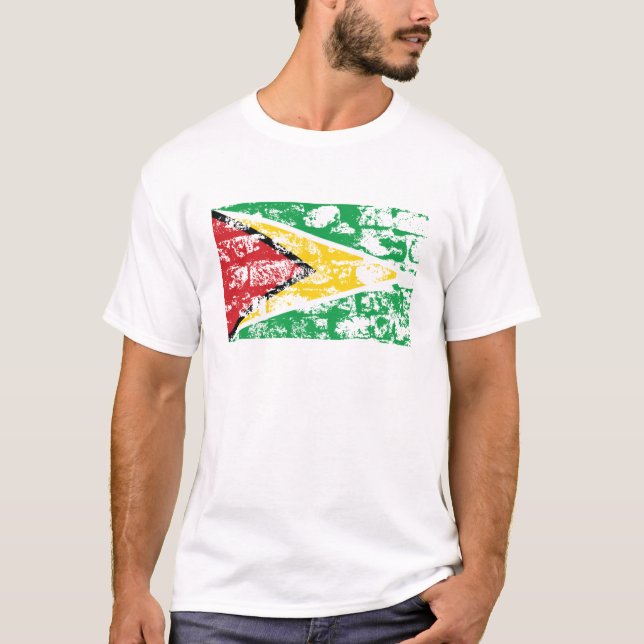 Guyana Flag T-Shirt (Front)