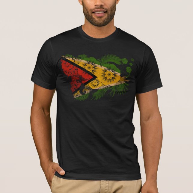 Guyana Flag T-Shirt (Front)