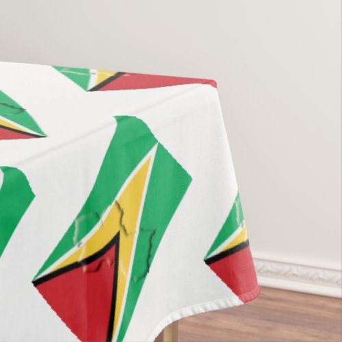 GUYANA Flag Tablecloth