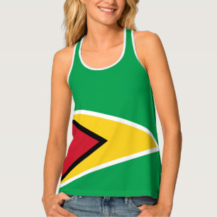 Guyana flag tank top